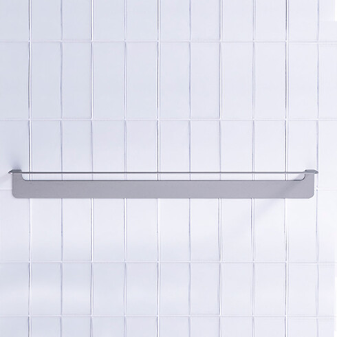 Barral Toallero Simple De Pegar 60Cm Acero Inox Linea Fineline Fv 000