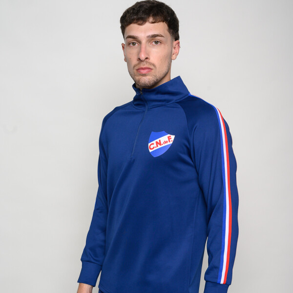 BUZO HALF ZIPPER ENTRENO Nacional Licencias Hombre 001