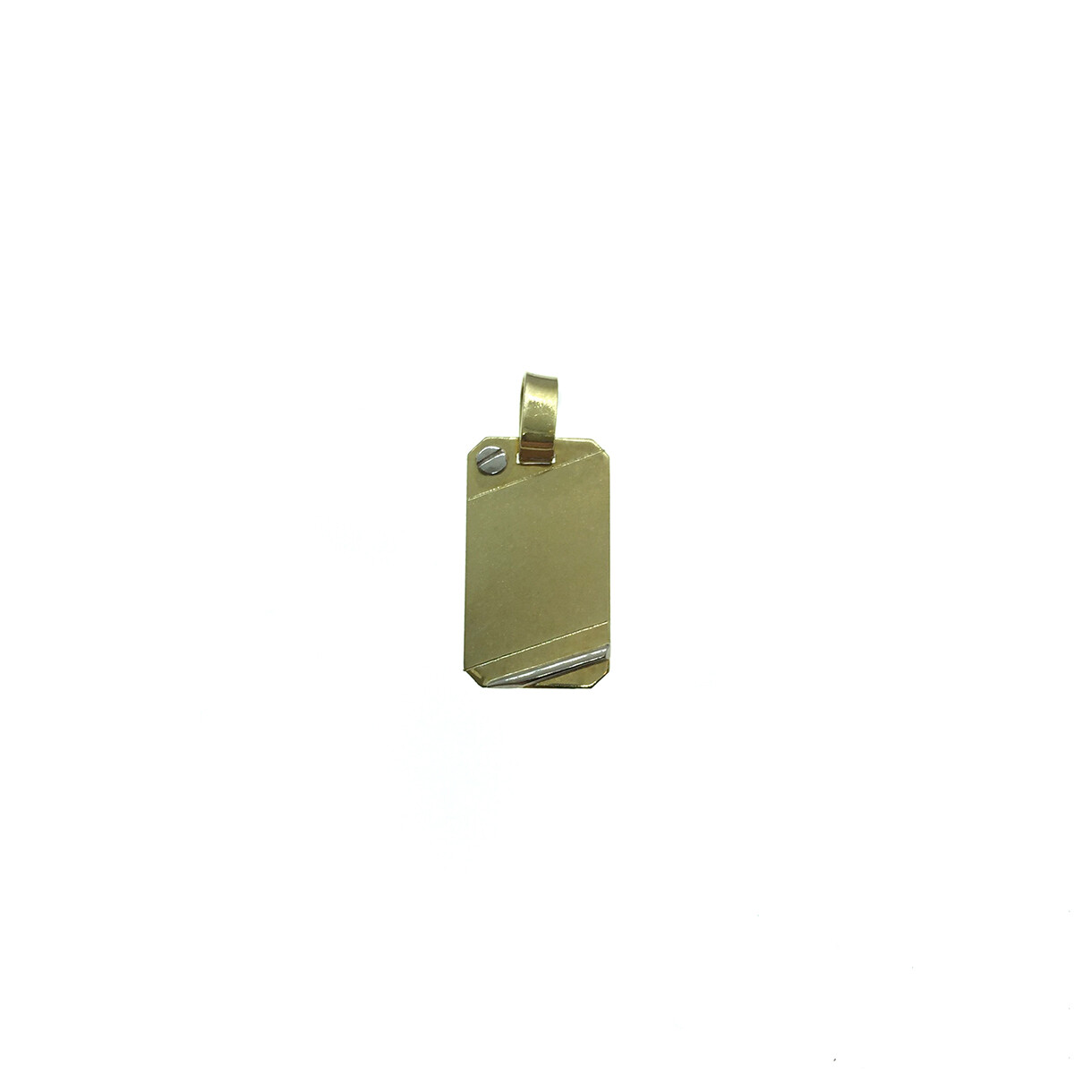Medalla de oro amarillo 18k. - incluye grabado (019/2) 