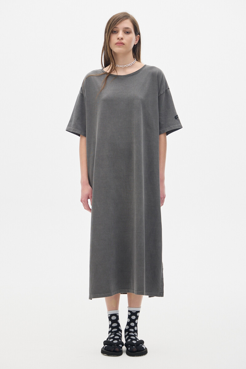 Vestido Pad Cotton - Grey 