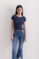 T-shirt Nera Azul