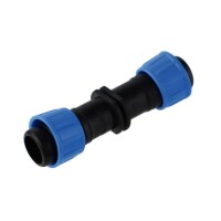 Unión para cinta de riego 17 mm Unión para cinta de riego 17 mm