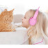 Auriculares Infantil Cableado Gorsun Regulables Calidad Variante Color Rosa