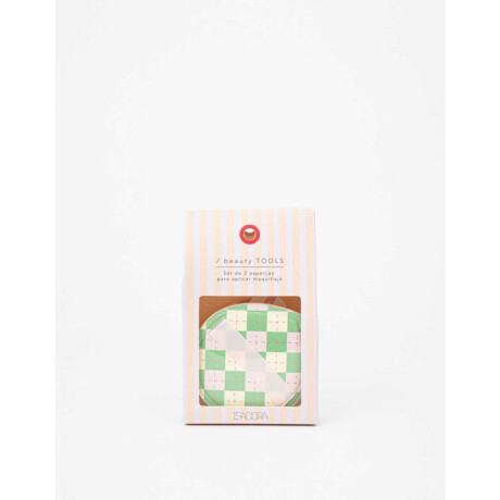 Set De Esponjas De Maquillaje Special Price Combinacion Multicolor