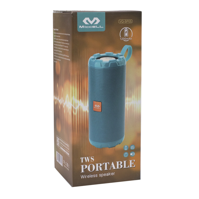 Parlante Portable Miccell Sp05 Negro Parlante Portable Miccell Sp05 Negro