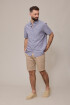 CAMISA M/C ESTURA POLANCO Azul