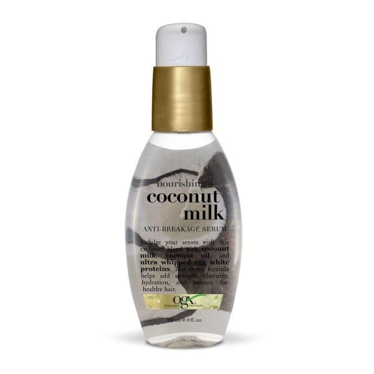Serum Antiquiebre Ogx Coconut Milk 118 Ml. 