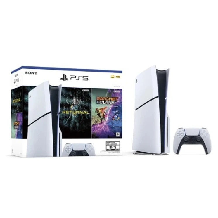 Playstation 5 Slim PS5 - Versión con disco + Returnal + Ratchet And Clank