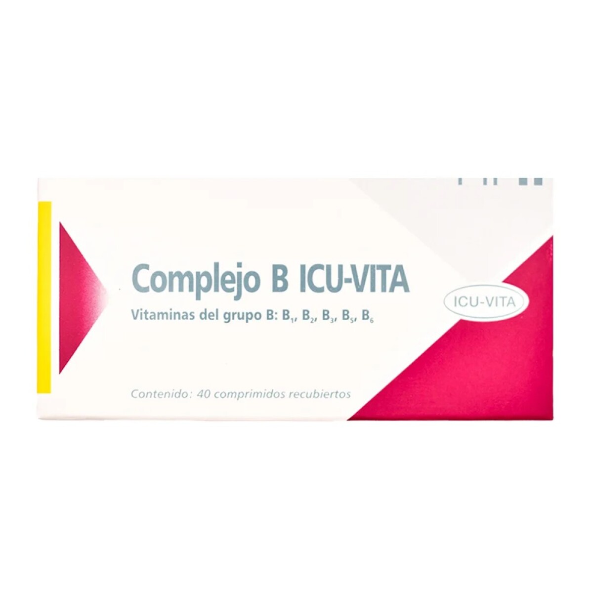 Complejo Vitamínico B 40 Comprimidos – ICU 