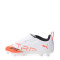 Championes de Niños Puma Fútbol 11 Ultra 5 Play V FG/AG Blanco - Anaranjado - Negro
