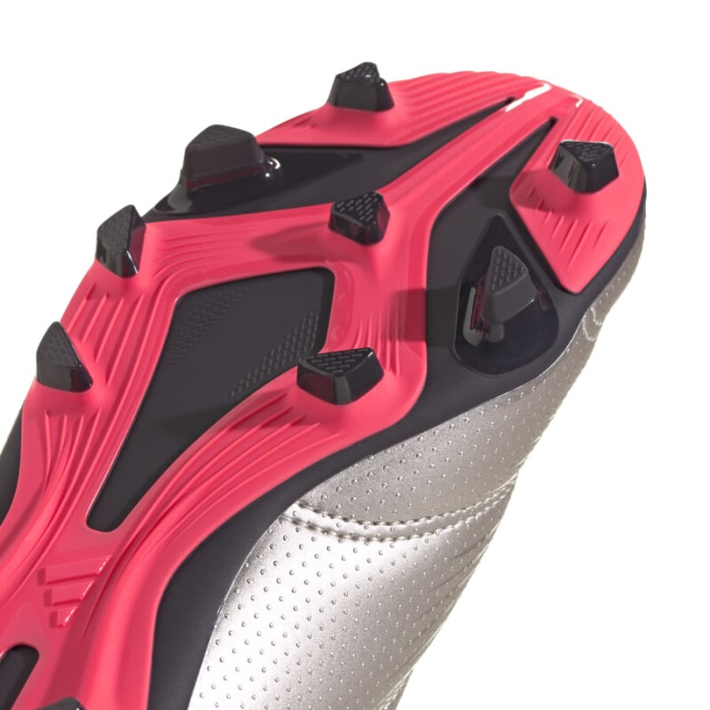 Championes Adidas Fútbol Predator Club de Niños - IF6423 Plata-negro