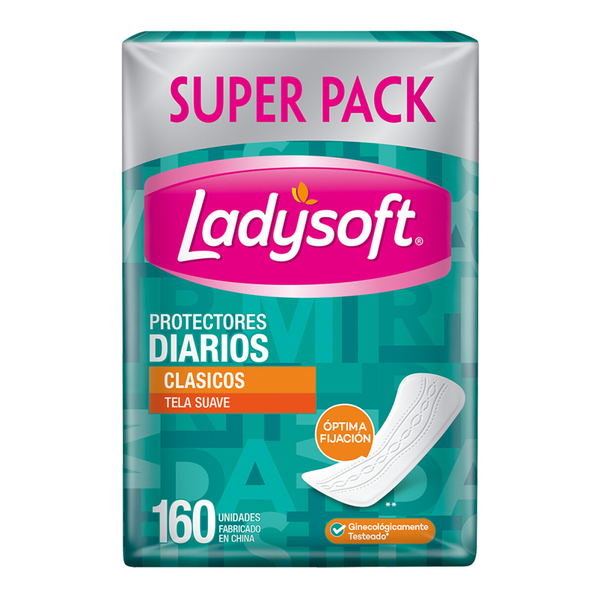 Protectores Diarios Ladysoft Clásico 160 Uds. 