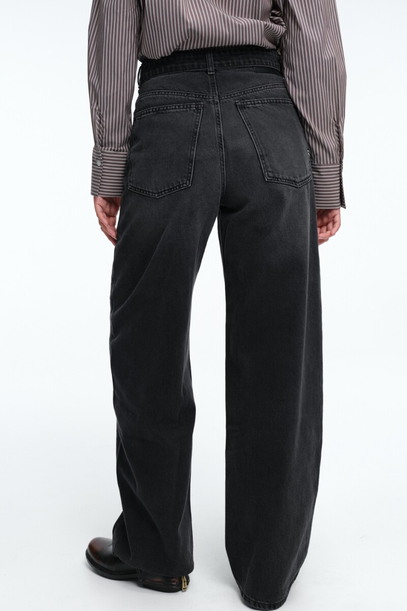 DENIM ANCHO Negro