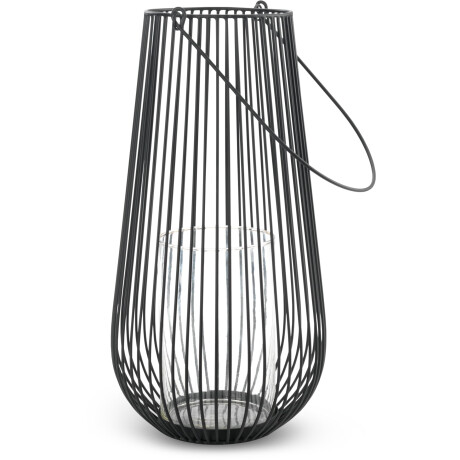 Farol MELIAS Ø24xA46cm negro Negro