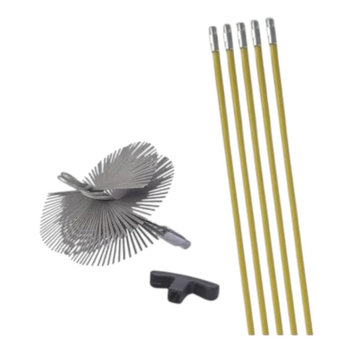 Kit Deshollinador Metálico 150mm 