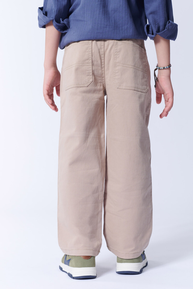 Pantalón carpintero Taupe