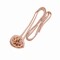 CHOKER FLEUR SATIN NUDE