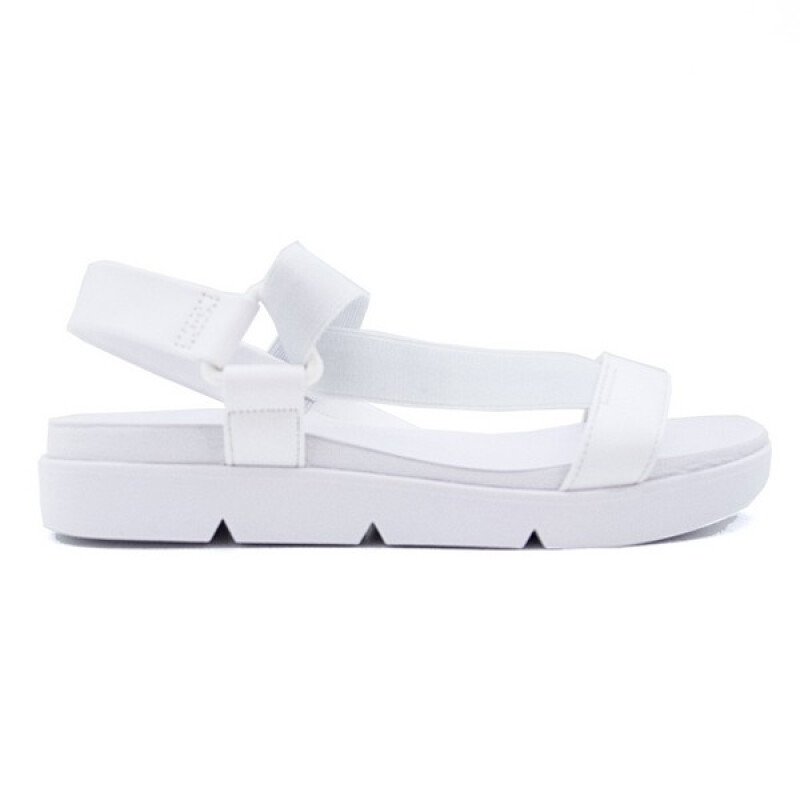 Sandalias - Beira Rio - Beira Rio Sandalia Casual Baja de Mujer - 8387.505-16773 Blanco-blanco