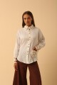 Camisa Crochet Blanco
