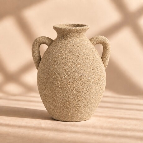 Jarrón de Cerámica Decorativo - Altura 26cm x Ø 25cm Jarrón de Cerámica Decorativo - Altura 26cm x Ø 25cm