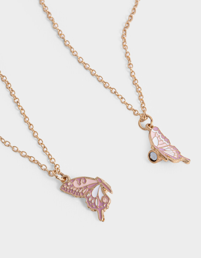 Collares para compartir Con Mariposas Collares Para Compartir Girl Gang - Dorado