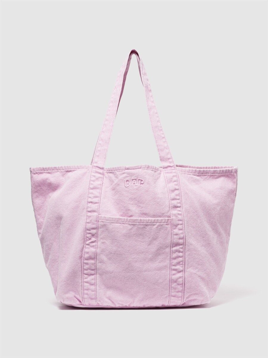 Bolso Tote Logo Gap Mujer - Primrose Pink 