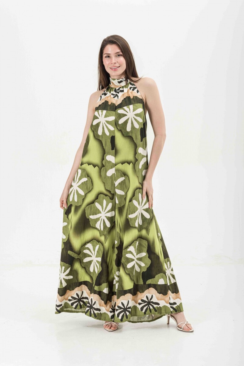 ENTERITO GISE - VERDE ESTAMPADO 
