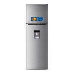 REFRIGERADOR FRIO SECO 248L 2 PUERTAS INOX - DISPENSADOR acero inoxidable