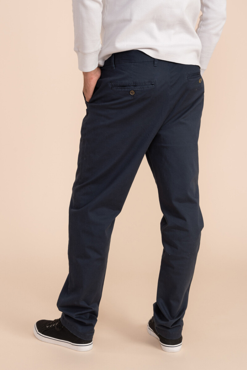 Pantalón chino Azul