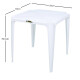 Mesa cuadrada 70 x 70 cm Bela Vista Blanca
