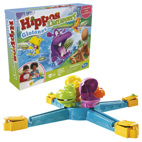 Juego de Mesa Hippos Glotones Lanzadores 001