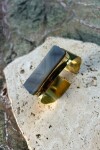 Stick Cuff Bronce - Gris