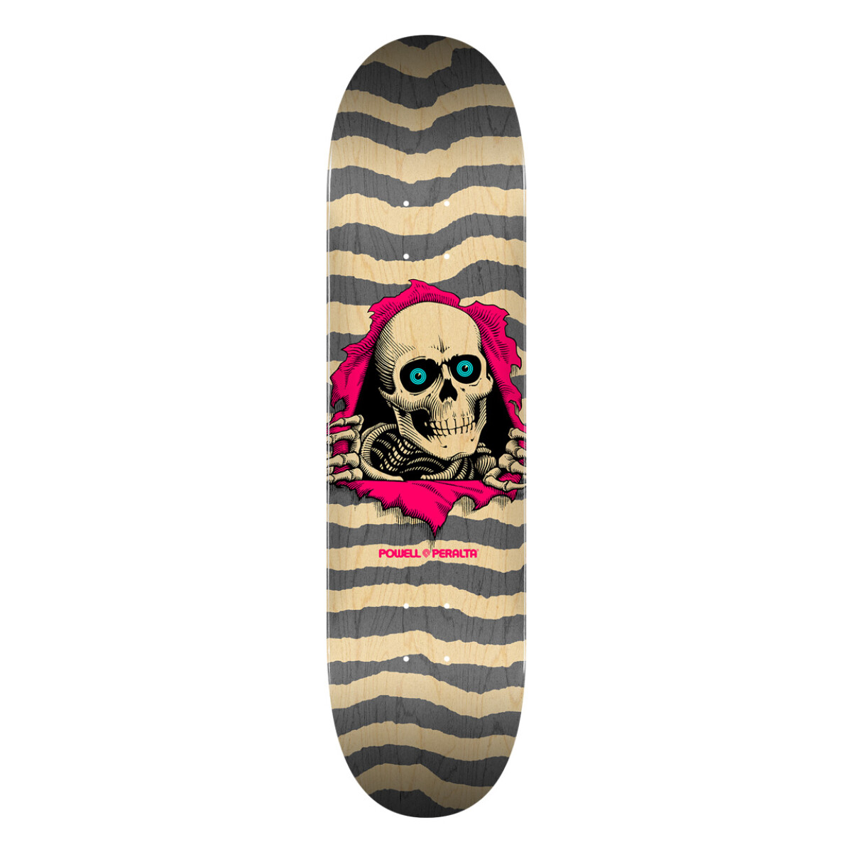 Deck Powell Peralta Ripper NATURAL - GREY 8.25" x 31.95" (Sólo Tabla) 