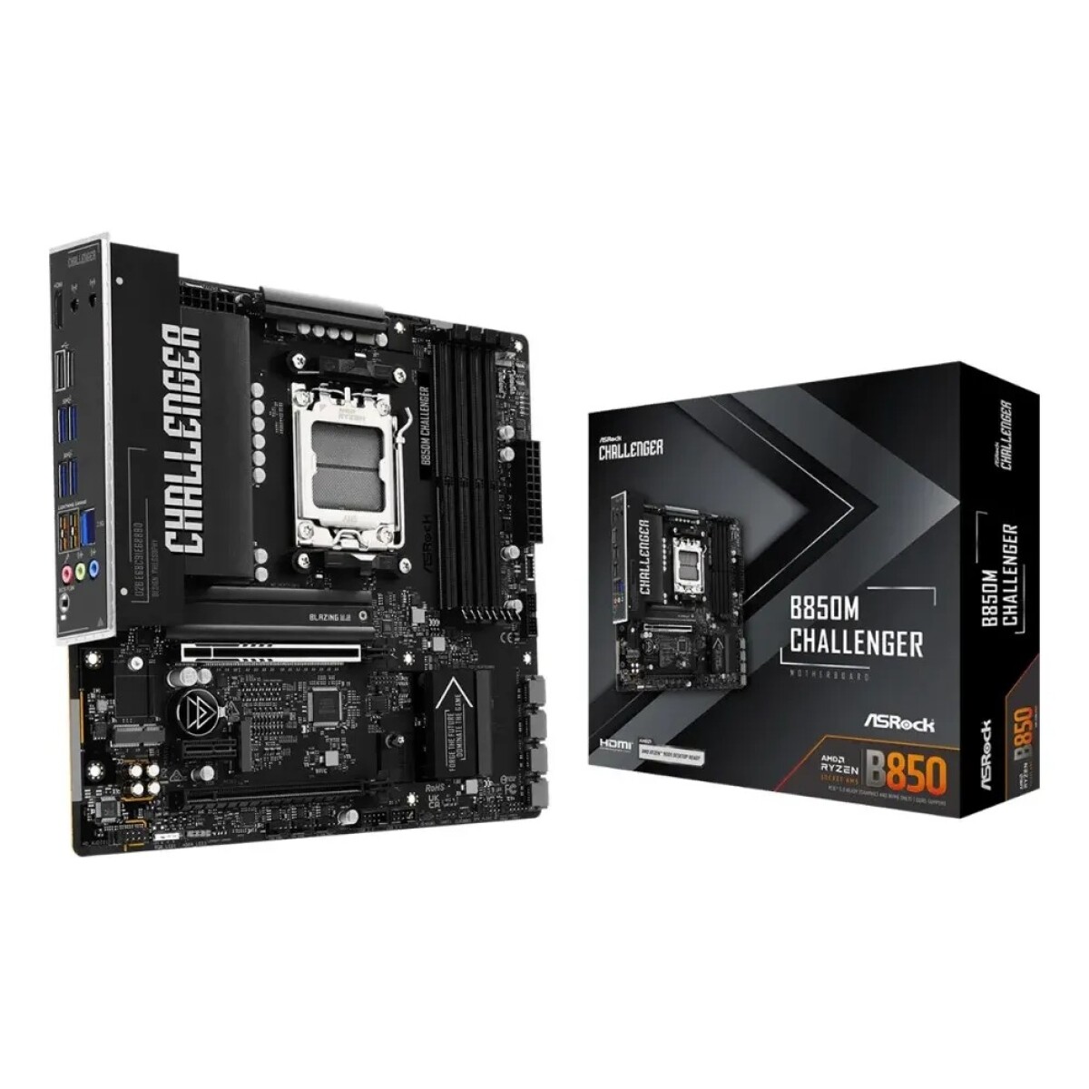 Motherboard B850m Challenger Wifi Ddr5 Am5 - PLACA MADRE ASROCK B850M CHALLENGER WIFI 