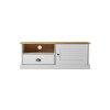 Rack de TV 1 Puerta 1 Cajón - Línea Valenciana - Blanco Rack de TV 1 Puerta 1 Cajón - Línea Valenciana - Blanco