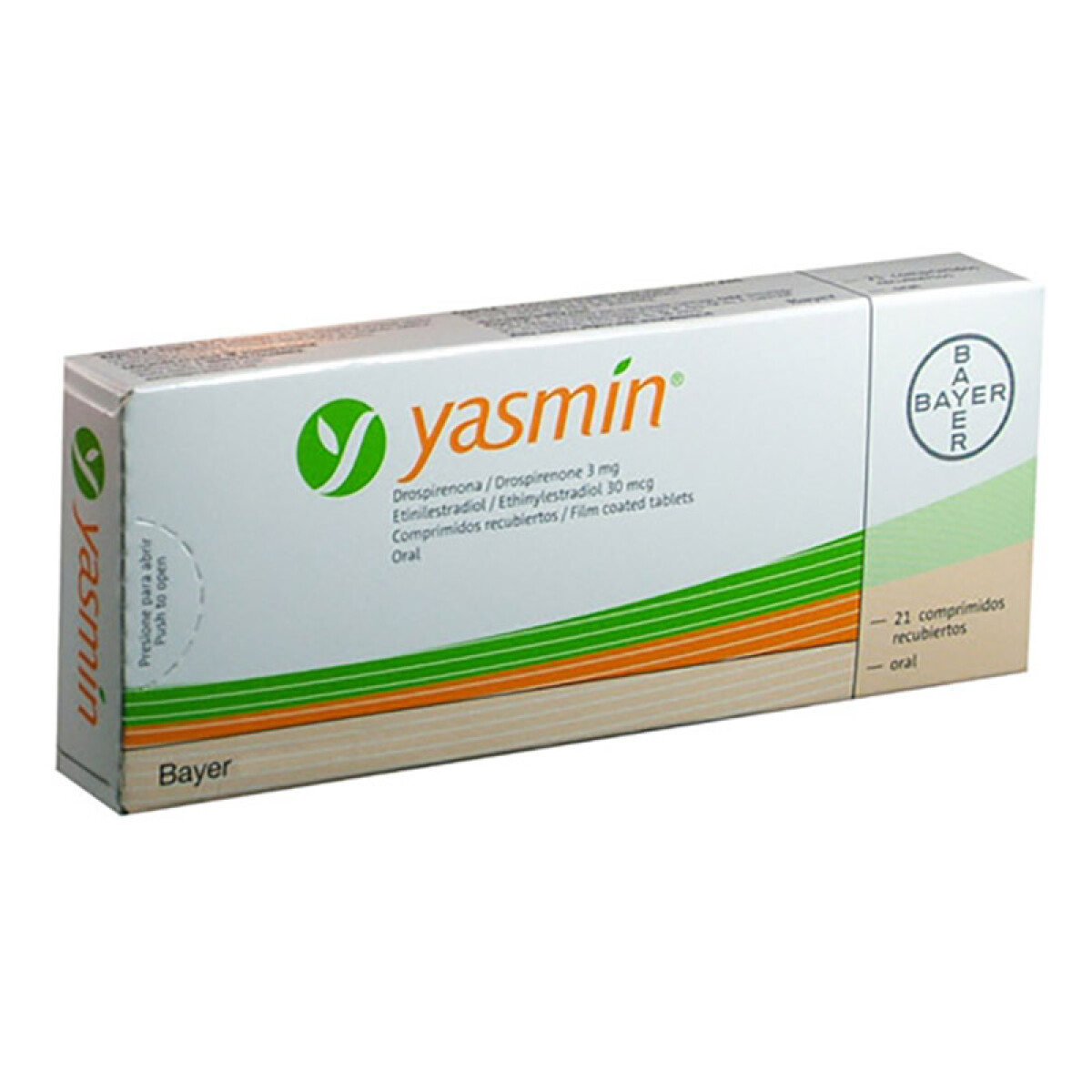 Yasmín pastillas anticonceptivas x21 comprimidos 