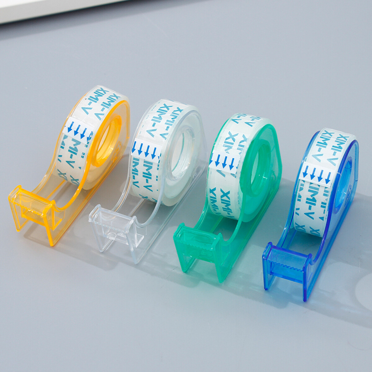 Set De 4 Mini Dispensadores Con Cintas Adhesivas - Unica 