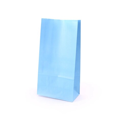 Bolsa Papel x 50 S/Asa Chica Celeste