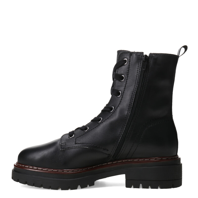 Bota de Mujer Bottero borcego acordonado 350921 Negro