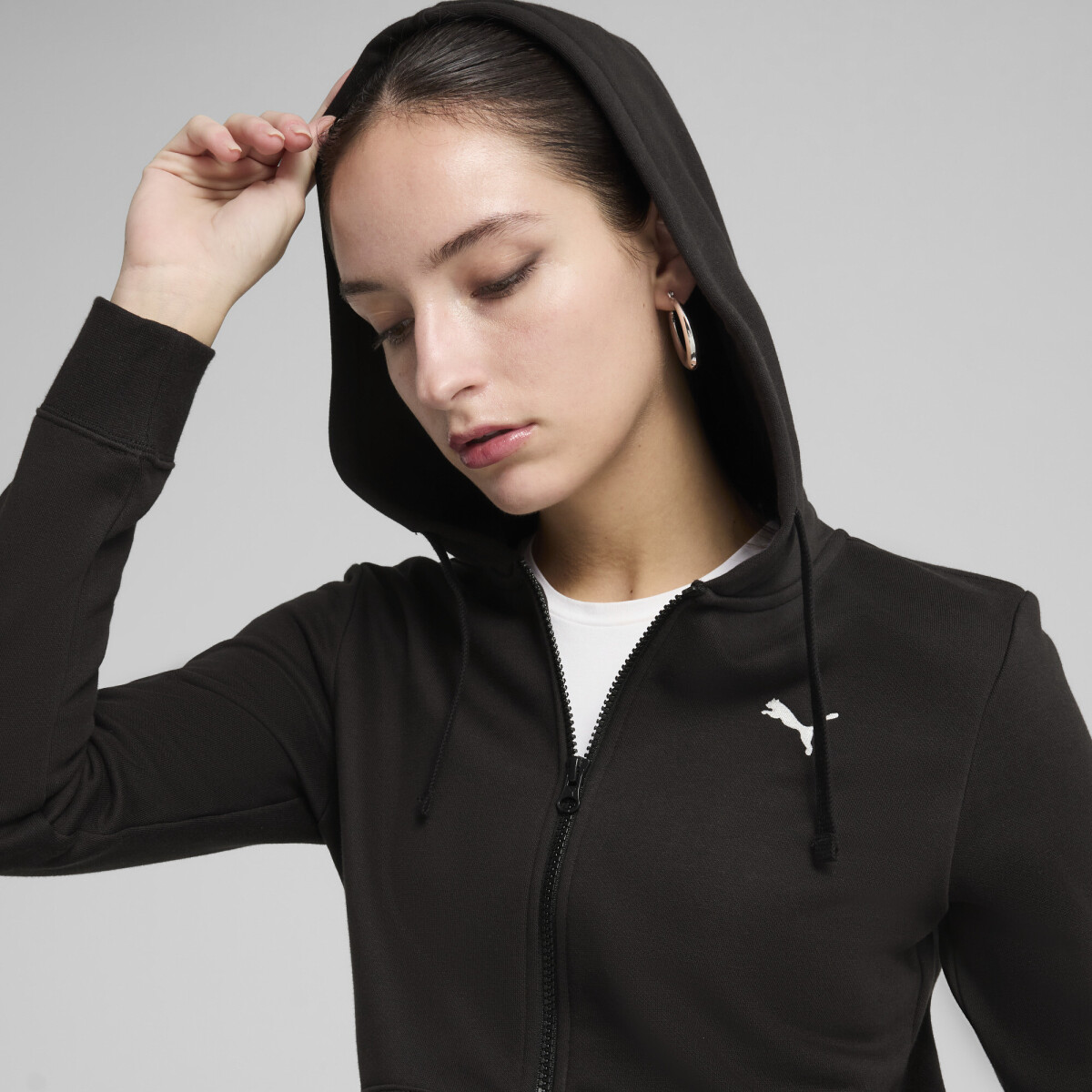 ESS Full-Zip Hoodie FL 68240401 - Negro 