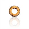 Dije Aro-Oro bajo-Piedra Zirconia-CP8529 conpiedra