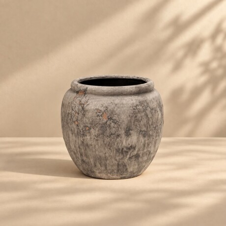 Jarrón de Cerámica Decorativo - Altura 20cm x Ø 25cm Jarrón de Cerámica Decorativo - Altura 20cm x Ø 25cm