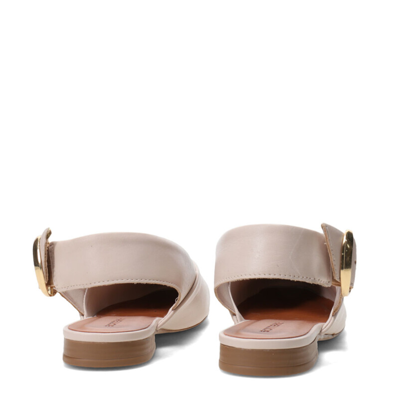 Zapatos de Mujer Bottero Tira Trasera Beige
