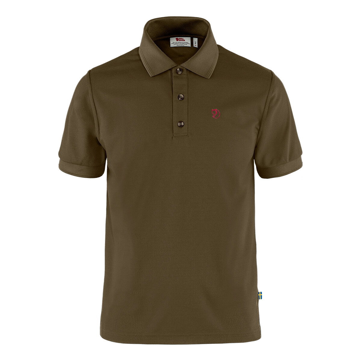 Crowley Pique Shirt M - Marron 