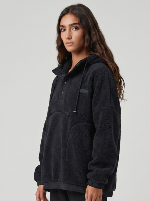 CANGURO S/C MERE ( SHERPA ) RUSTY Negro