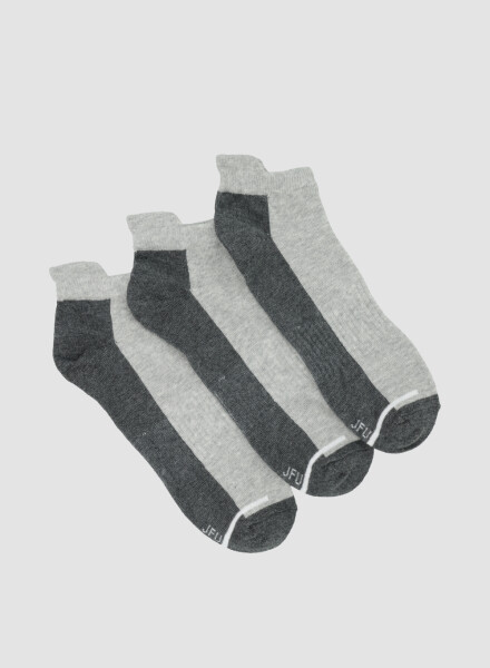 Pack x3 medias cortas con diseño deportivo Variante 41