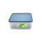 RECIPIENTE CUADRADO CON TAPA RUBBY FRESHLIFE 2 RECIPIENTE CUADRADO CON TAPA RUBBY FRESHLIFE 2
