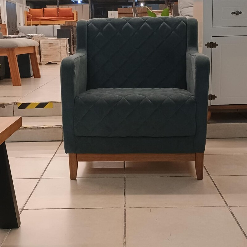 Poltrona recuadro madera Poltrona recuadro madera
