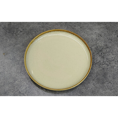 PLATO POSTRE 20CM DANN NATURAL/BEIGE PORCELANA CZT20-14