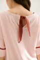 BLUSA LINO ATAR ROSA